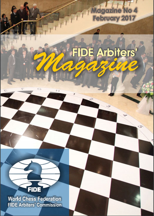 FIDE Arbiters Magazine cover